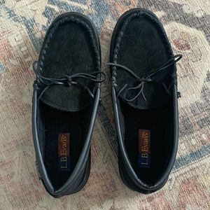 L. B. Evans Atlin Indoor/Outdoor Sole Slippers, Men’s 13, Black